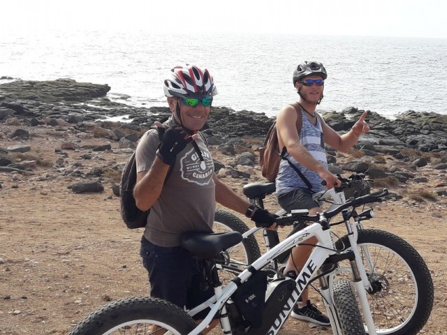 Electric Fat Bike Tour in Corralejo from Caleta de Fuste