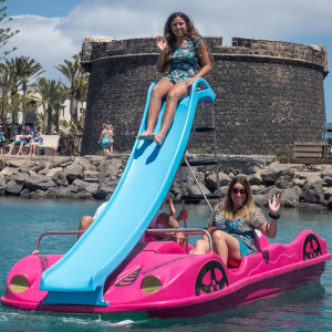 Pedalo with Slide Rental (12:00)