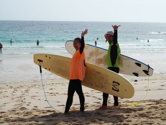 Caleta Learn to surf lessons