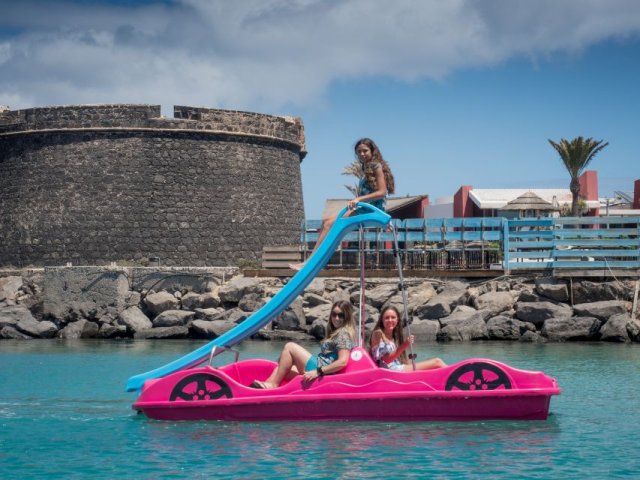 Pedalo with Slide Rental